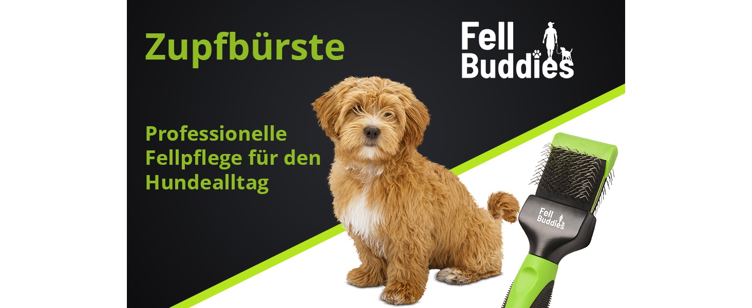 Професійна щітка для собак Zupfbürste: розплутування та догляд за шерстю | Для розплутування вузлів та вичісування