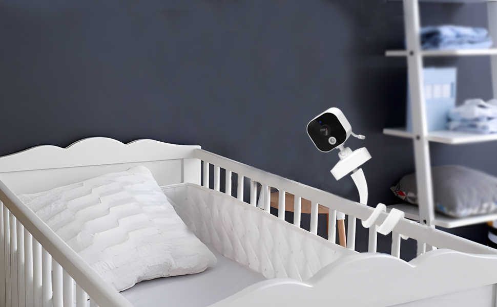 Кріплення для дитячого відеоняні: сумісне з GHB, BOIFUN, Momcozy BM01/BM03, ABM720. Різьба 1/4 дюйма, довжина 46 см