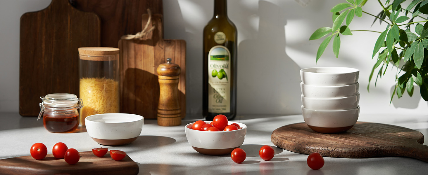 Набір мисок DOWAN для мюслі, супів та салатів (6 шт., 680 мл та 300 мл)