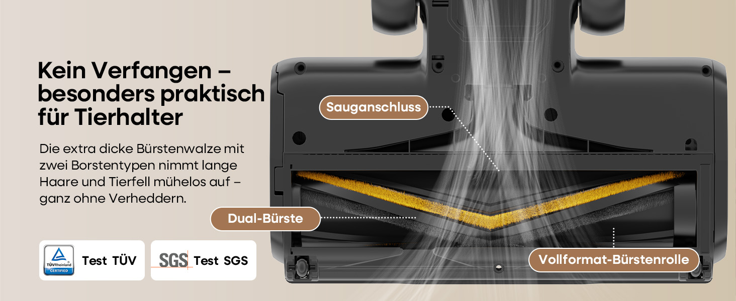 Акумуляторний пилосос ElecKeys K10: 50000Pa, 600W, 70хв, LED дисплей, 1.8L, антинамотування, для тварин, килимів, твердих поверхонь, авто, блакитний