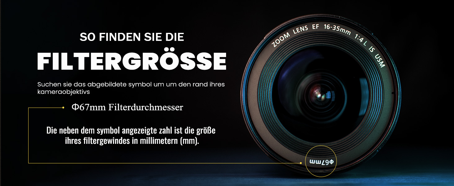 4-променевий зірковий фільтр Walking Way 58 мм - зірковий ефект, оптичне скло, регульований, алюмінієвий каркас