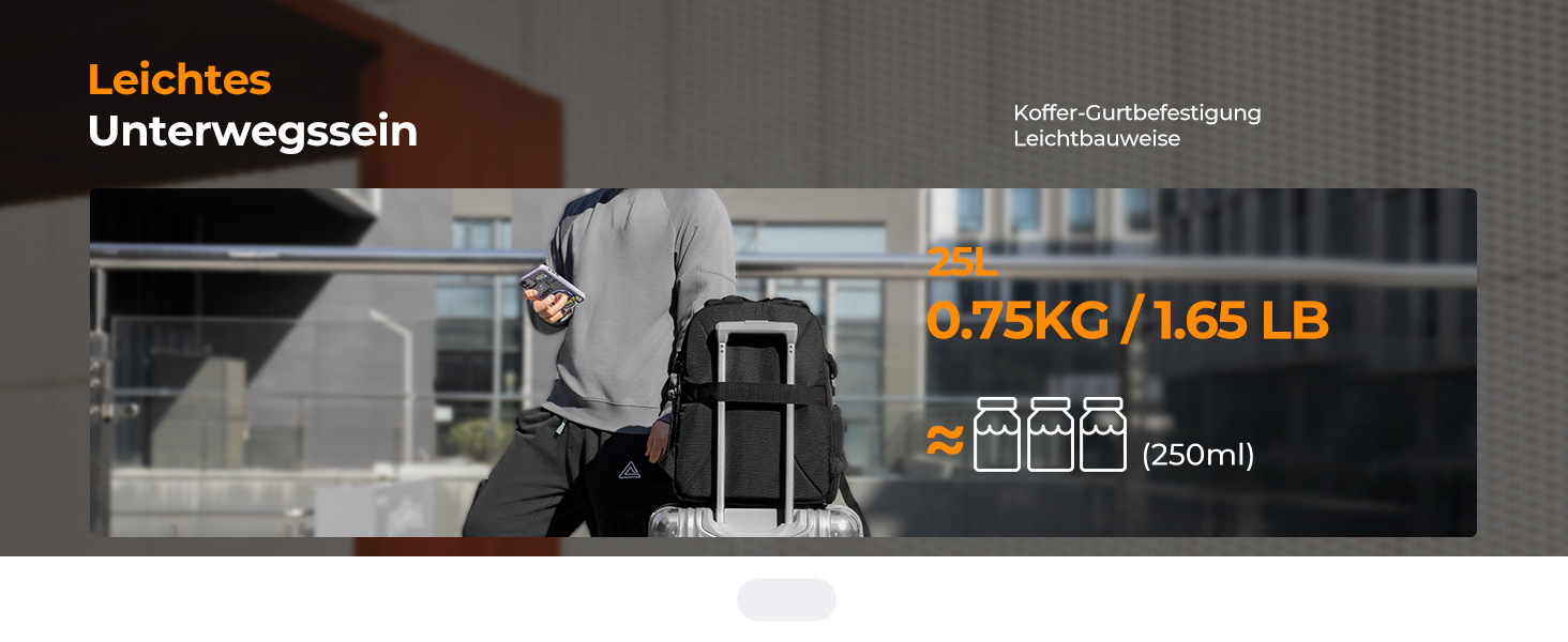 Фоторюкзак K&F Concept 25L для фотографа та відеографа: легкий, з дощовиком та знімними перегородками, відділення для штатива