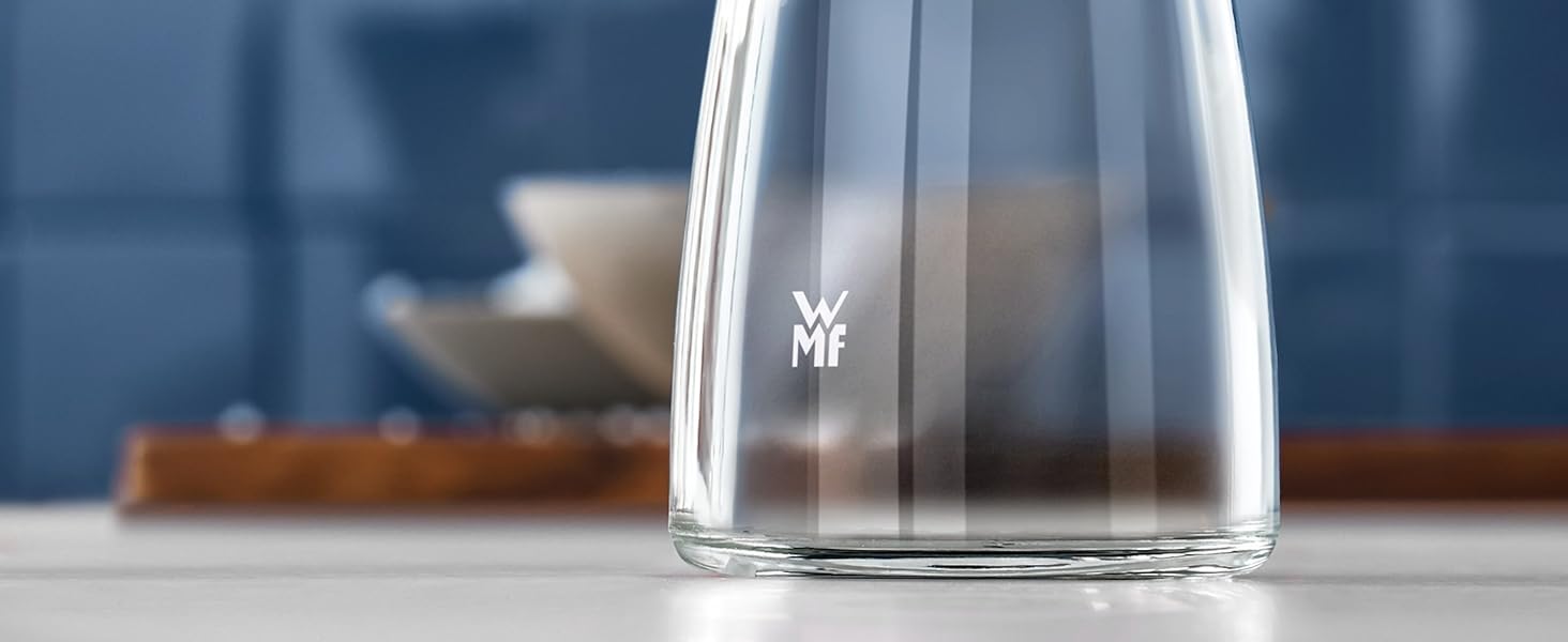 Мельниця для солі та перцю WMF Trend, 14 см, без наповнювача, керамічний млин, пластик, скло, чорний колір