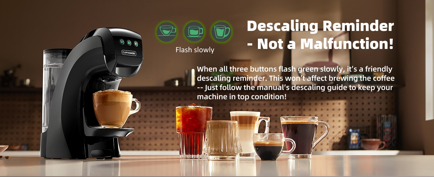 Кавомашина 5-в-1 Warriors1 для Nespresso, Dolce Gusto, Lavazza A Modo Mio, Espresso Point та кавової гущі, 20 bar, 0.8 л, автоматична, для дому та офісу, чорна