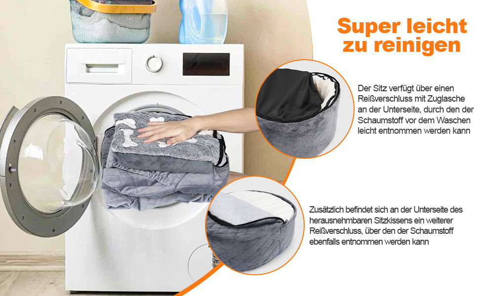 Автокрісло для собак - чорне автокрісло-бустер для маленьких собак з 28D Memory Foam, неслизька та водонепроникна підкладка, переносна клітка з кишенями для зберігання та ковдрою, чорний (02-Сірий)