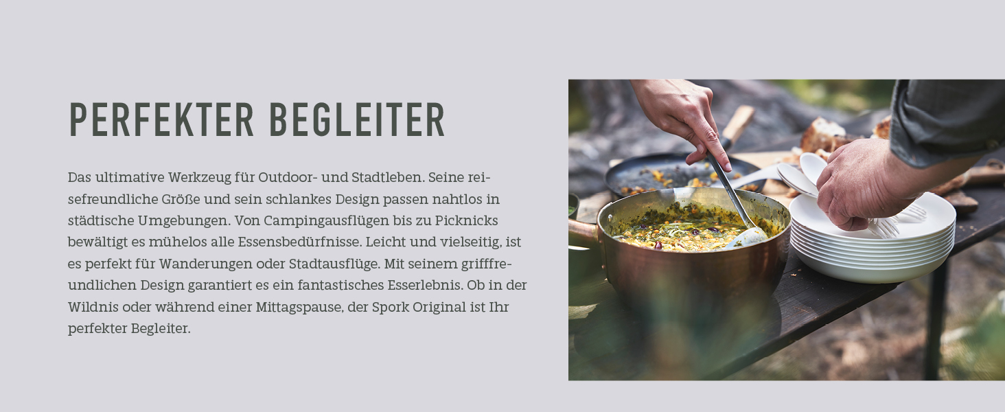 Набір ложка-вилка-ніж Light my Fire Spork Original 3-в-1 для кемпінгу, 4/10 шт, біопластик, BPA-free