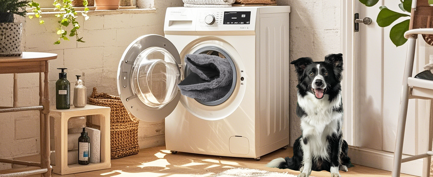 Самогріюча ковдра для тварин Wdmiya 90x60 см, для котів та собак, фланелева, без електроенергії, миюча, сіра L