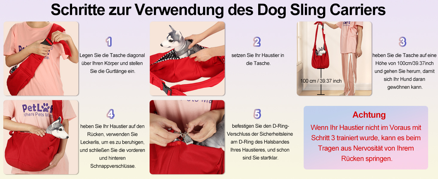 PetLoft Сумка-переноска для собак, реверсивна, регульована, крос-боді, з кріпленням для нашийника (колір: коричневий)