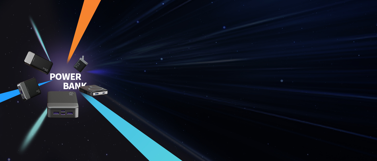 Power Bank JUOVI 10000mAh, 35W: Швидка зарядка, 3 виходи, 2 входи, PD3.0, QC 4.0, цифровий дисплей, чорний