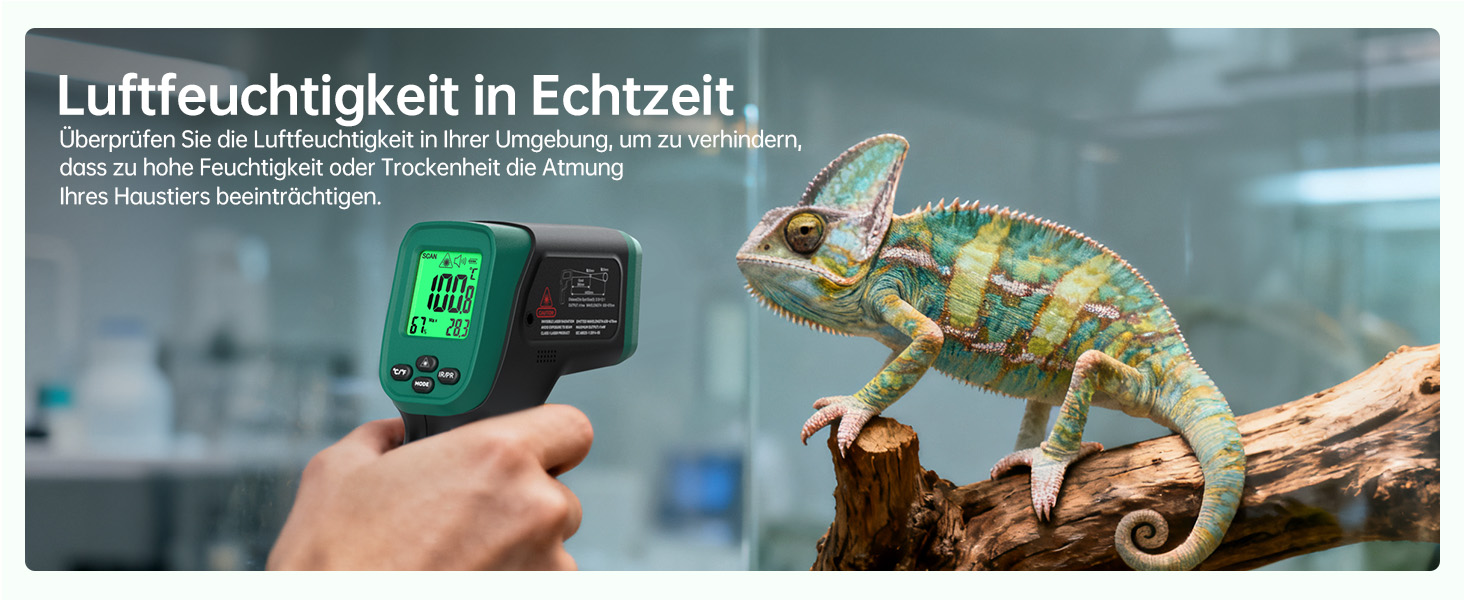 Інфрачервоний термометр ERICKHILL -50°C до 800°C, безконтактний цифровий лазерний термометр з щупом для м'яса -50°C до 300°C, регульований коефіцієнт випромінювання – для приготування їжі/грилю/заморожування