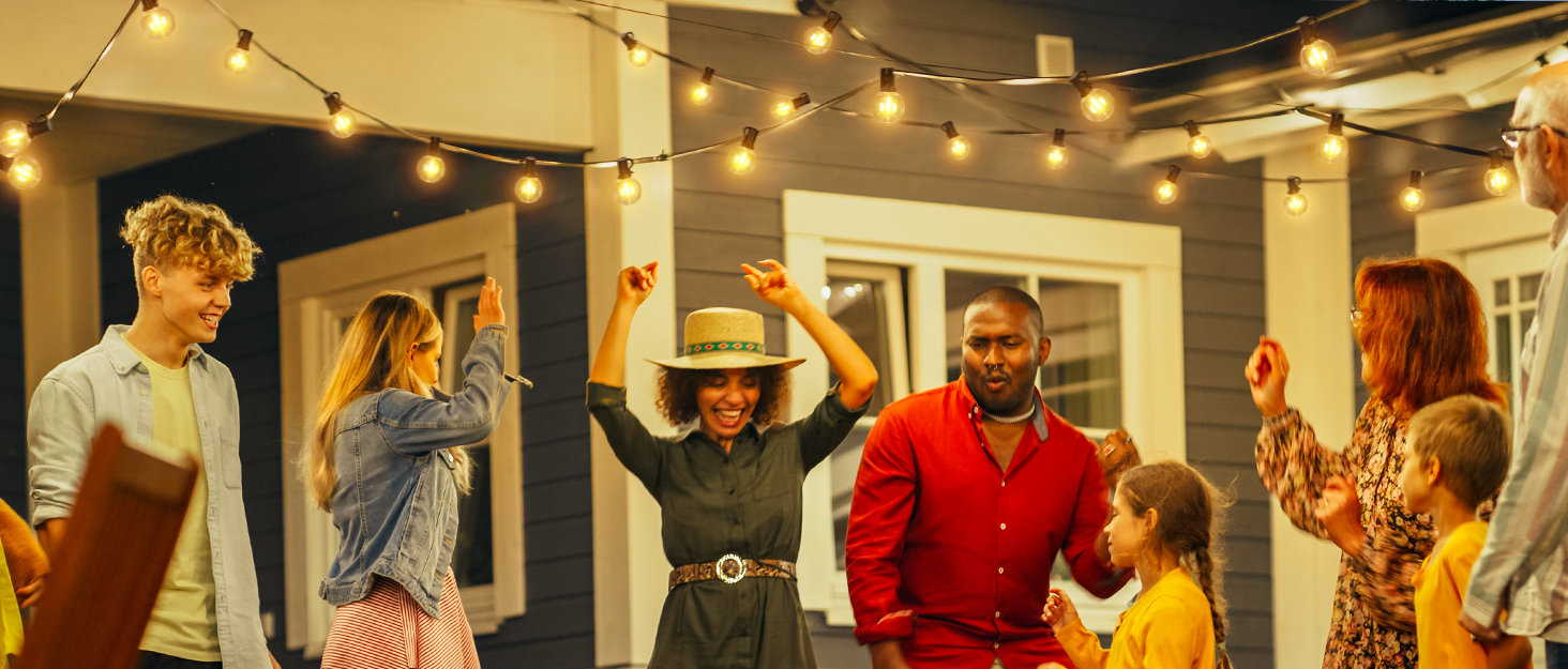 Ланцюжок вогнів Ollny для вулиці 5м, 13+1 ST38, LED, для саду, кемпінгу, вечірок