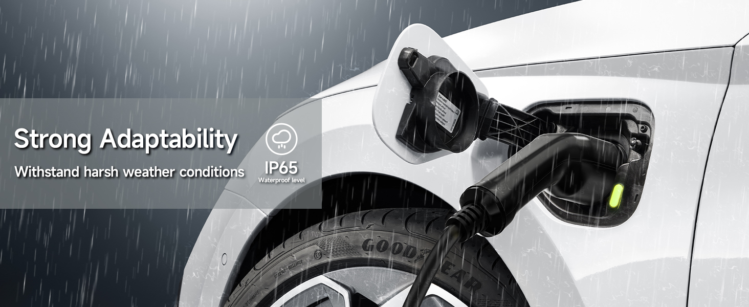 Кабель зарядного пристрою для електромобіля 8м, 3.6 кВт, Schuko, регульований струм 6/8/10/13/16A, з сумкою, IEC 62196-2