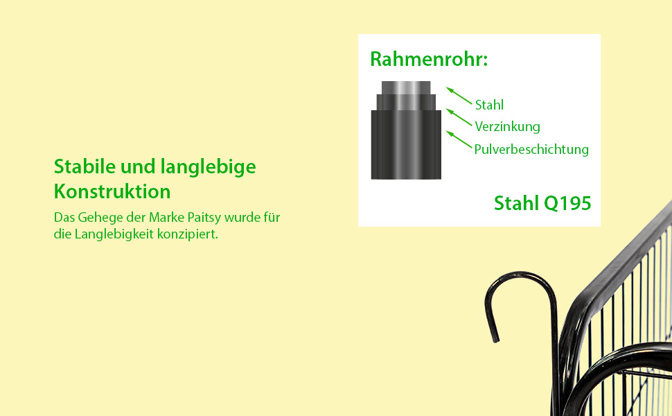 Клітка-вольєр для собак, цуценят та кроликів Gardeo80x60x4, 4 панелі 80x60 см, 0,64 м², модульна, для використання в приміщенні та на вулиці, складається, 5 років гарантії