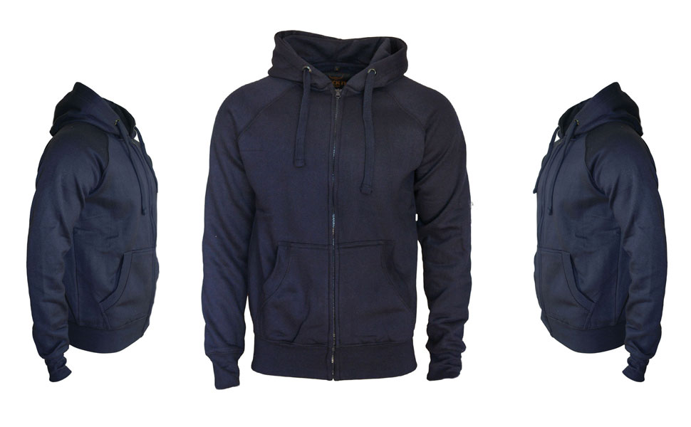 Світшот ROCK-IT з капюшоном Slim Fit для чоловіків, Heavy Hoodie на блискавці, Ziphood, Workerhoodie, чорний, червоний, зелений, темно-синій, темно-сірий, синій, XXL [S-3XL]