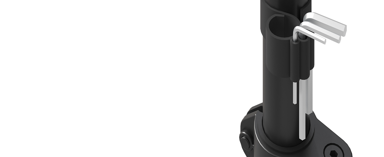 Тримач для монітора BONTEC з кріпленням для ноутбука, 13-32 дюйми, VESA 75x75-100x100mm