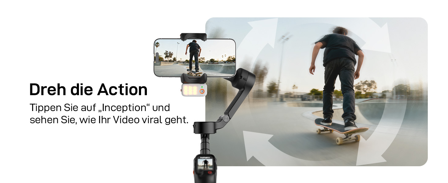 iSteady V3 Ultra: Стабілізатор для смартфона з AI-трекером, сенсорним екраном та інтегрованою штангою. Ідеальний для зйомки Vlog та TikTok