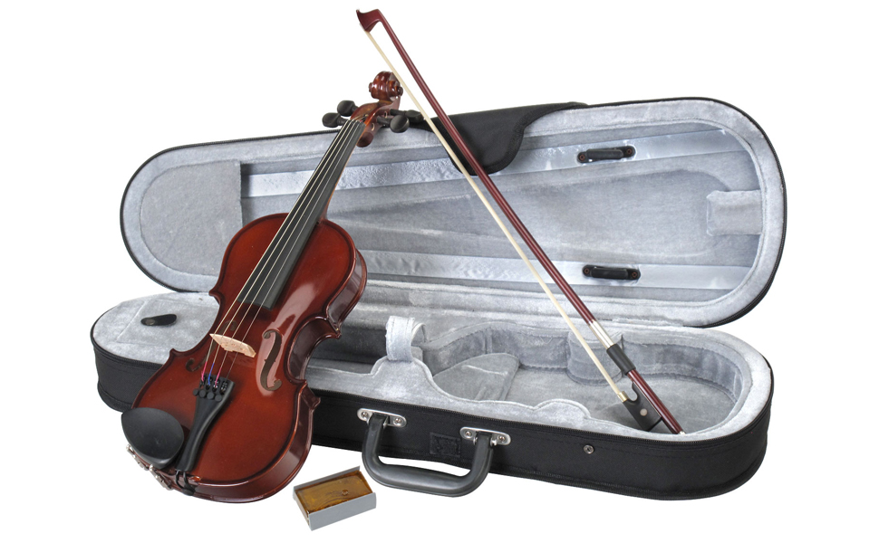 Скрябін Скрипка для початківців Cantabile Student 1/8 (комплект з футляром, смичком та коліфонію)