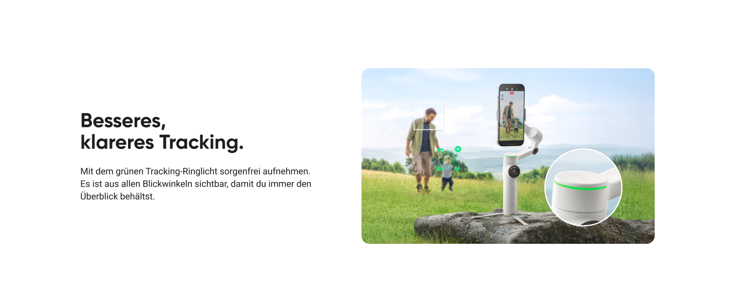 Insta360 Flow 2 Pro Gray – Професійний гіростабілізатор для смартфона з Apple DockKit, AI-tracking, інтегроване штатив/селфі-стік, для мобільного влогінгу та подорожей, сірий колір