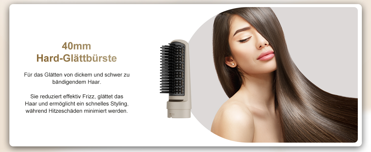 7MAGIC Airstyler 6-в-1: стайлер, плойка, фен, іонізація, для волосся, професійний, для особливих випадків, золото