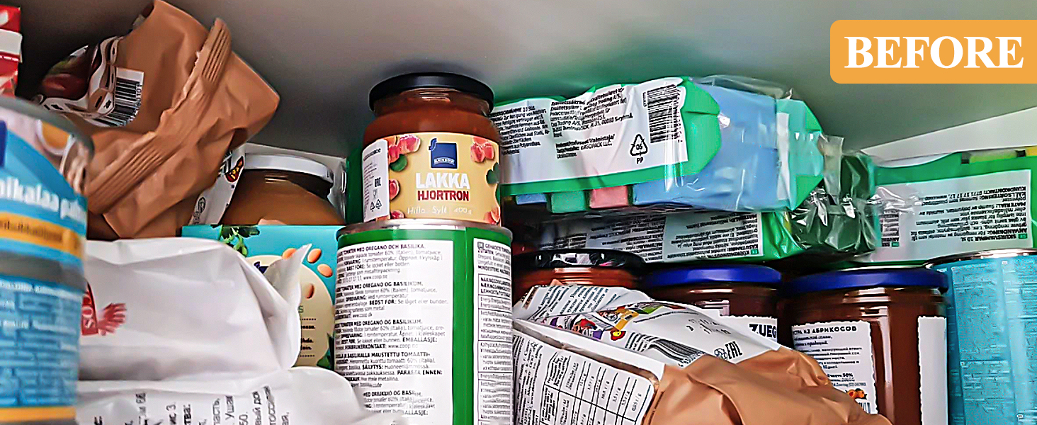 Набір контейнерів для продуктів з кришкою, 16 шт. BPA Free, герметичні, для зберігання крупи, борошна, цукру. Органайзери для кухні з етикетками