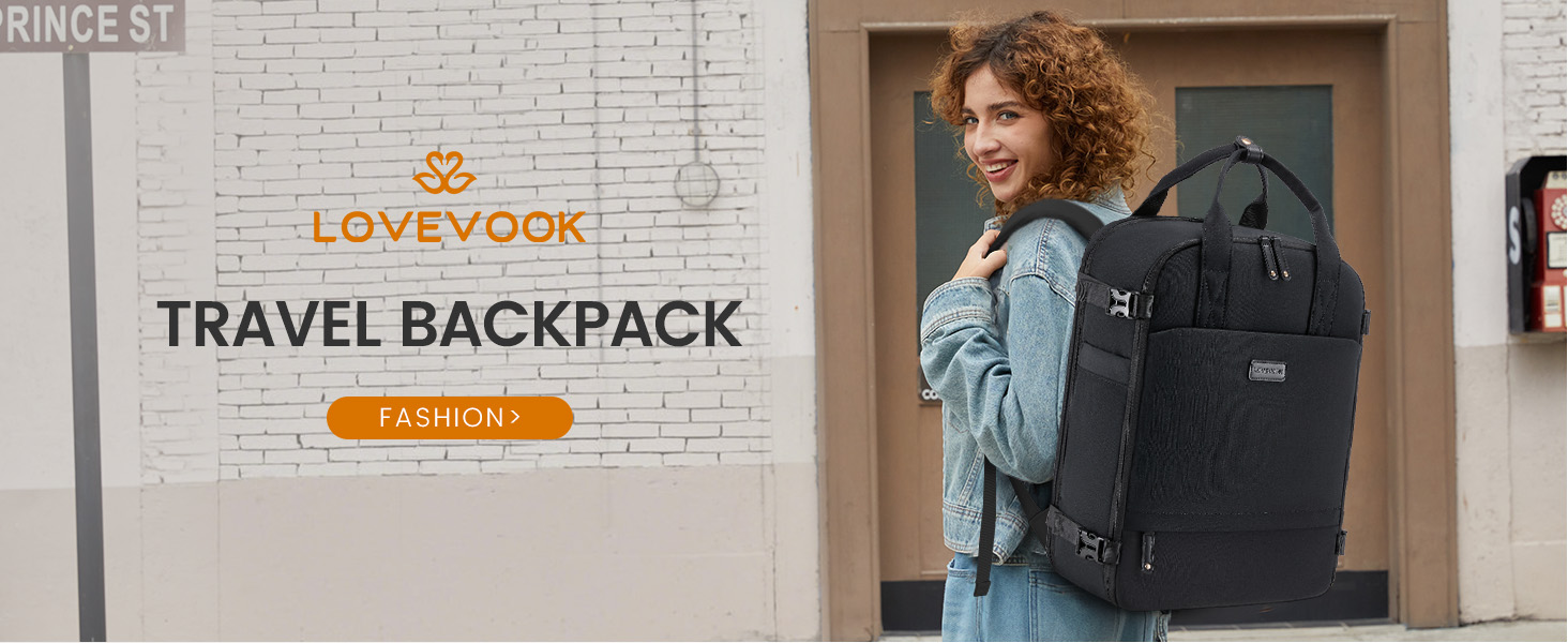 LOVEVOOK Рюкзак для ручної поклажі, жіночий, 15.6