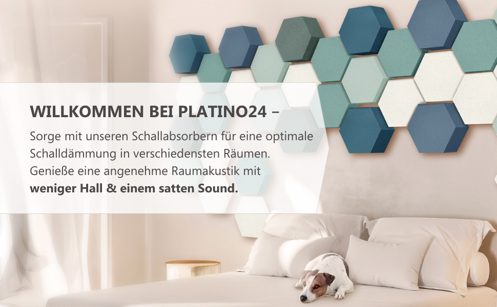 Акустичні панелі platino24 Edition LOFT 3D, набір 8 елементів Ø 300мм для звукоізоляції стін та стелі, звукопоглинаючі плити Basotect (30-70мм) у кольорах Platinum, Anthracite, Denim