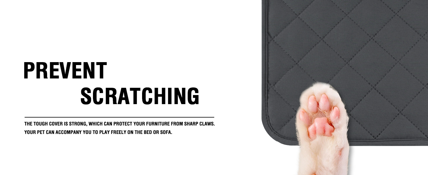 Водонепроникний килимок для собак середнього розміру - килимок для собак, який можна прати, захист дивану від собак, котячий килимок, пухнастий та м'який, захисний килимок для дивану, Французький дуб (сірий, 102 x 127 см)