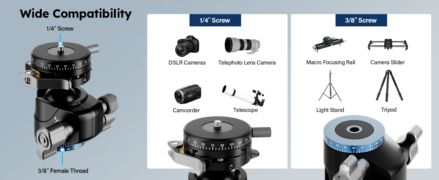 Штатив SIRUI AM-284 з вуглецевого волокна 130 см + Kugelkopf KS-30. Професійний компактний штатив для камери, швидка заміна, вантажопідйомність до 15 кг