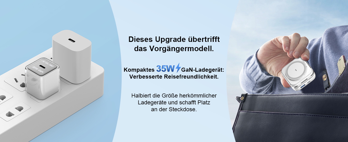 Зарядна станція 5 в 1 для iPhone з магнітним зарядним пристроєм, складний бездротовий зарядний пристрій для iPhone 17/16/15/14/13/12, AirPods Pro 3, Apple Watch S11/Ultra (Титан, Пісок пустелі)