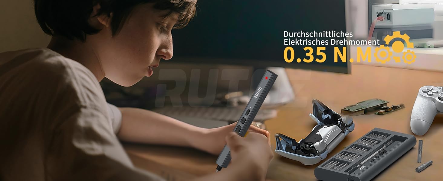 Електричний шуруповерт-прецизійний набір викруток Torx, Triwing, Pentalobe для iPhone, MacBook, ноутбуків, консолей Xbox, PS4, Switch та окулярів