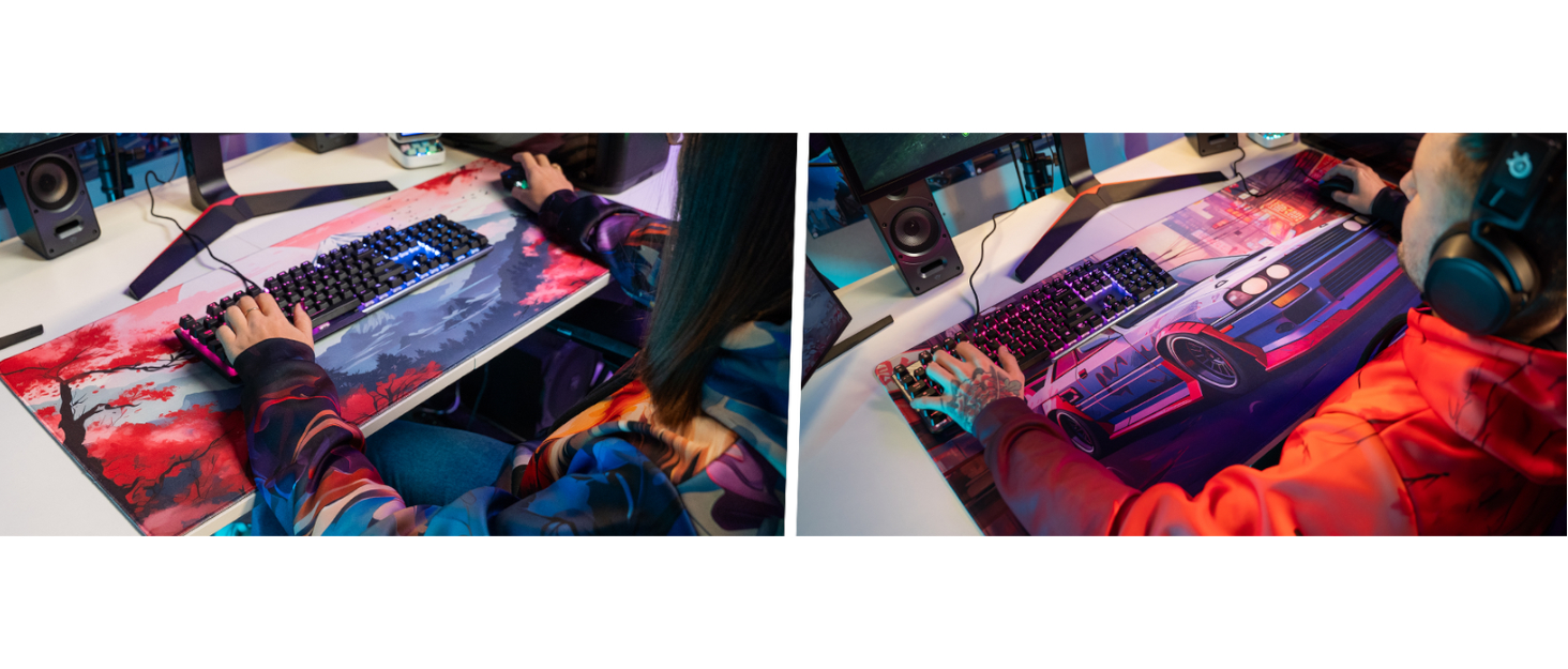 Tilt Premium килимок для миші Gaming XXL 1000x500x4mm | Нековзна підкладка на стіл | Водостійкий мат для столу Tree of Civilization 100x50 см