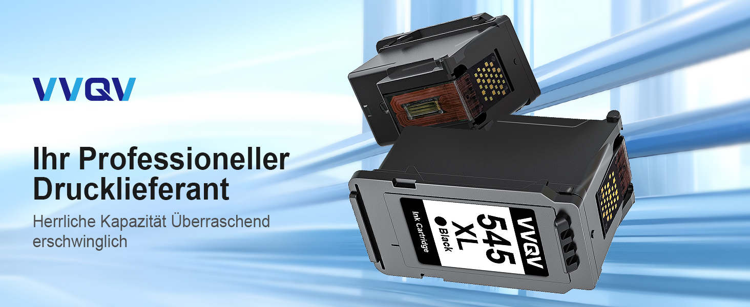 Комплект картриджів VVQV 545XL та 546XL для принтерів Canon Pixma TS3350, TS3450, TS3150, TR4650, TR4550, MG2555s (чорний та кольоровий)