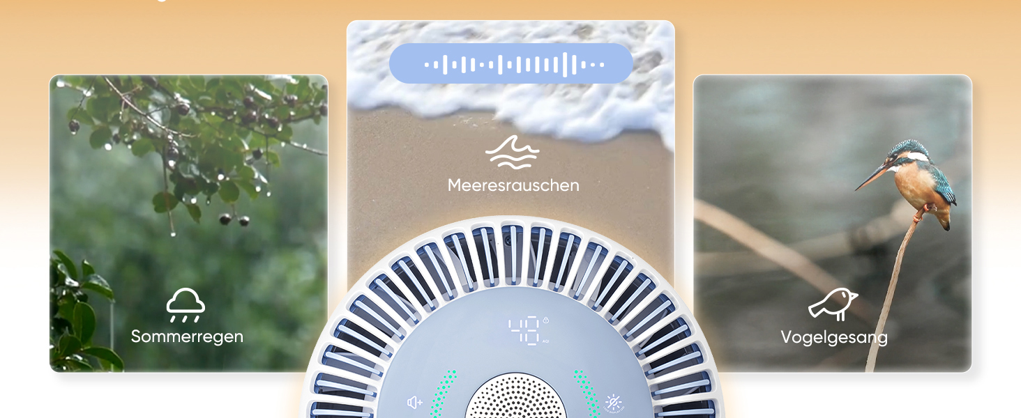 Повітряочищувач LEVOIT Core 400S з HEPA-фільтром для алергіків, з фільтром з активованого вугілля, CADR 433 м³/год до 90 м², для квартири, спальні та кімнати курців, тихий, індикатор PM2.5, автоматичний режим, керування через додаток та Alexa, сріблясто-білий, до 90 м²