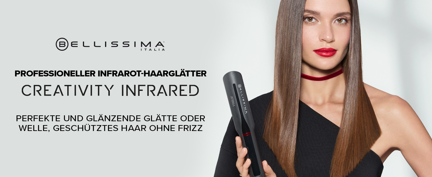 Випрямляч для волосся Bellissima Imetec Creativity Infrared з інфрачервоною технологією та іонізацією