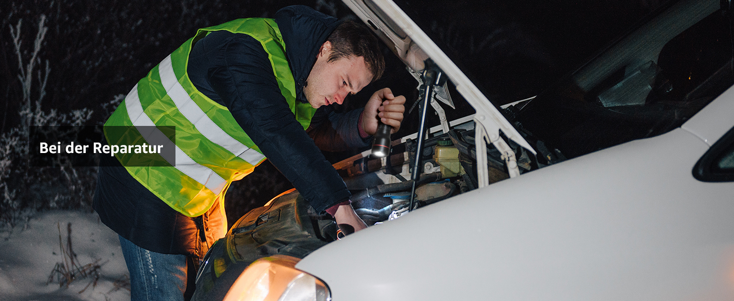 LED ліхтарик Lepro LE2050: надпотужний, з кліпсою, 5 режимів, Zoom, водонепроникний, для кемпінгу, риболовлі, туризму, подарунок (2 шт.)