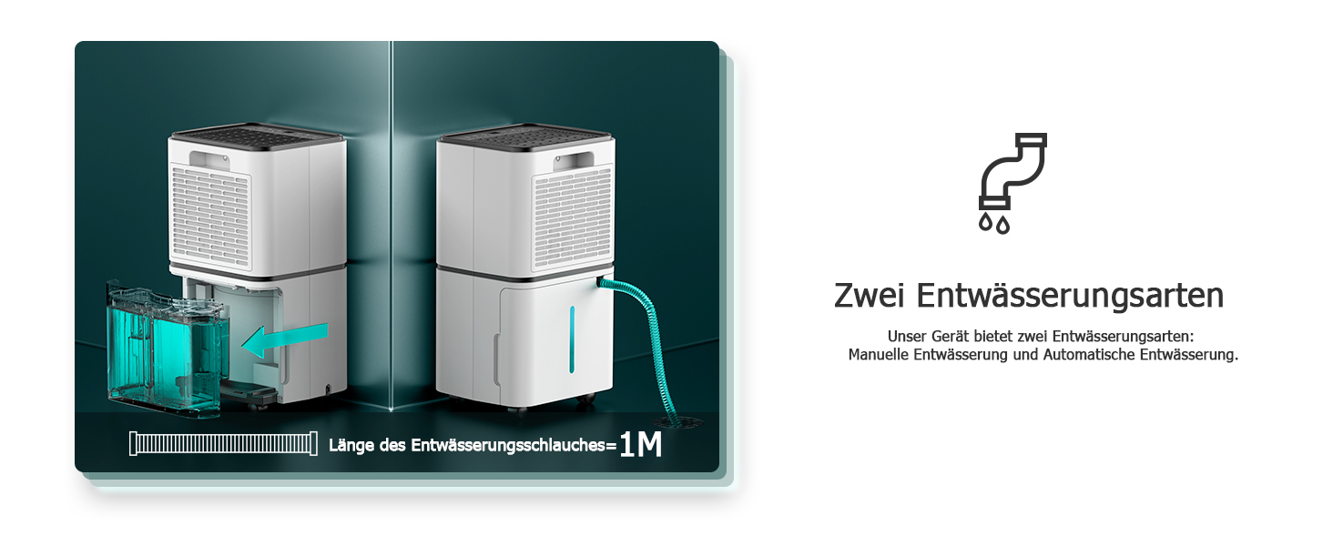 Електричний осушувач повітря 12л/24г з сенсорним керуванням, дисплеєм 3 кольорів та таймером 24г. Ідеальний для квартири, швидкого сушіння білизни, ванної кімнати та підвалу. Білий, 12л