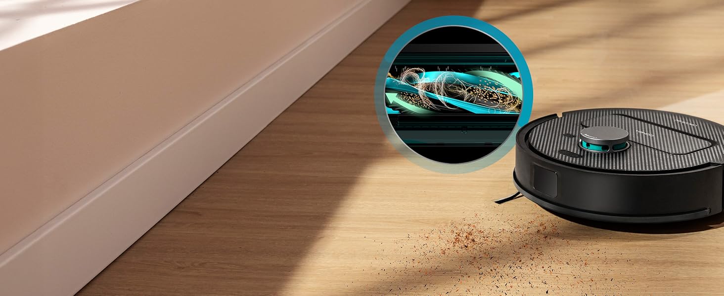 Робот-пилосос та робот-мийник Cecotec Conga X50 X-Treme з автопорожненням та керуванням через додаток. Лазерна навігація, інтелектуальне картографування, 15000Pa, 240хв автономії, знімне моп, база з 3 резервуарами