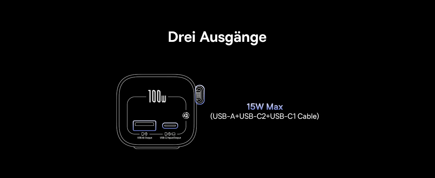 Powerbank Baseus EnerGeek для ноутбука: 100W, 10000mAh, 2x USB-C PD 3.0, Digitaldisplay, сумісний з MacBook, Dell, HP, SteamDeck, iPhone, Samsung