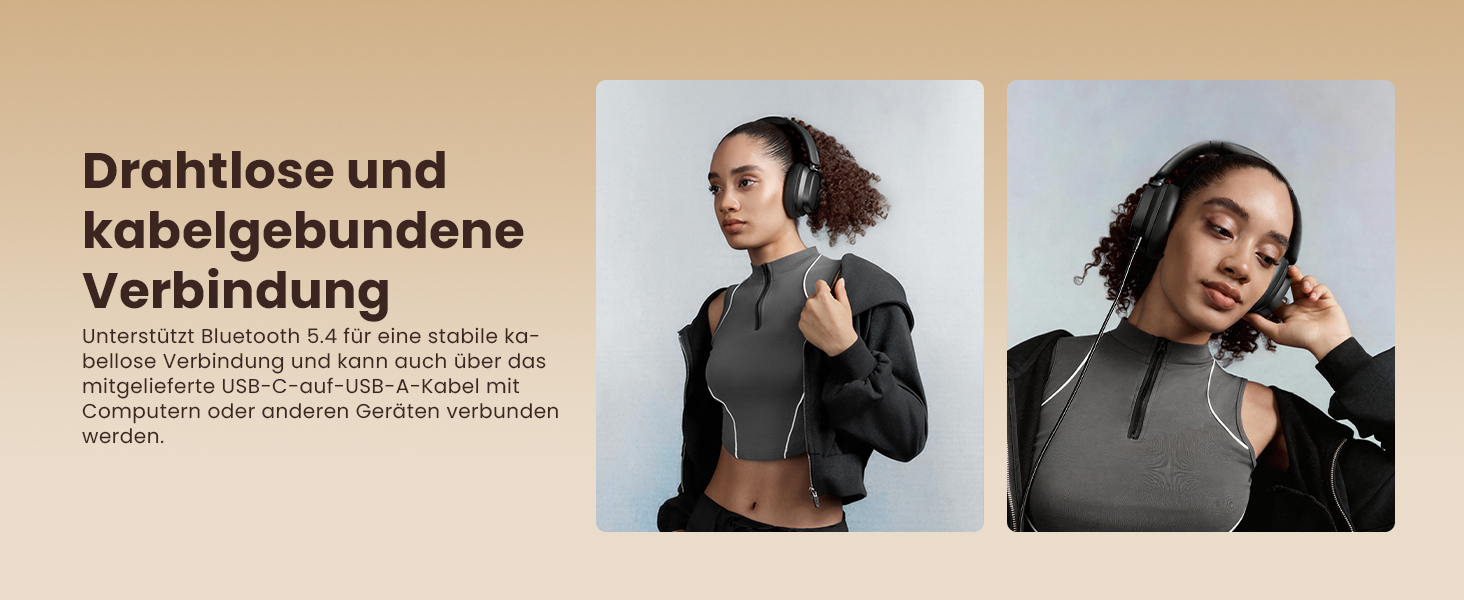 Навушники бездротові Edifier ES850NB з шумозаглушенням, Hi-Res Audio, Bluetooth 5.4, чорні