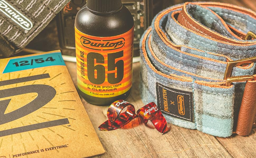 Гітарний ремінь Jim Dunlop Jacquard Fillmore, жовтий, універсальний розмір