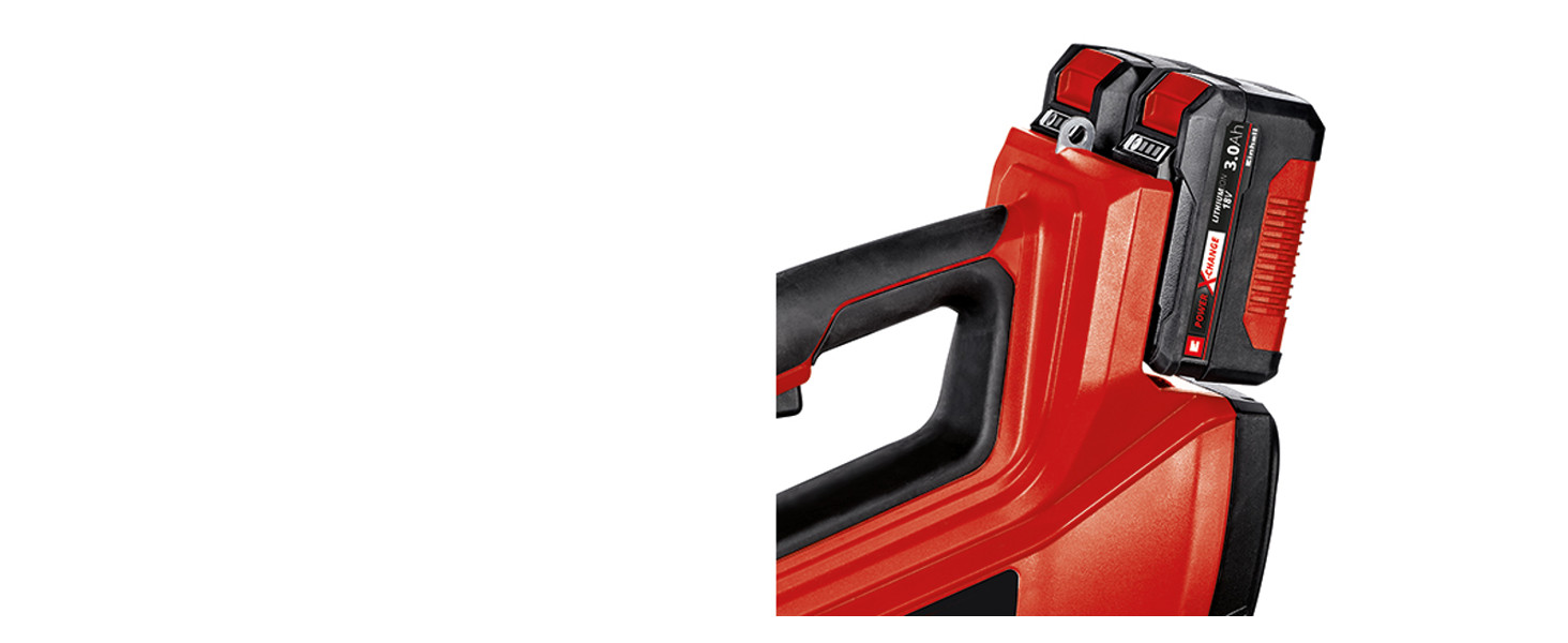 Акумуляторний повітродув Einhell Professional GP-LB 36/210 Li E-Solo Power X-Change, літій-іонний, 816 м³/год, турборежим, 3-ступеневе знімне сопло, без акумулятора та зарядного пристрою