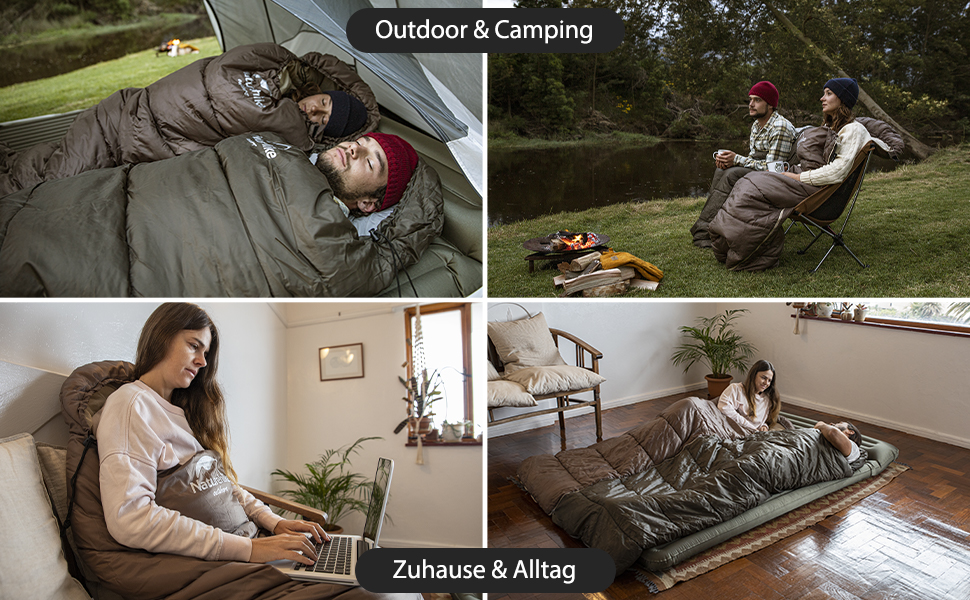 Naturehike Sleeping Bag - 7°C Warm Weather Sleeping Bag for Hiking, Backpacking & Camping - Lightweight, Youth & Adult
