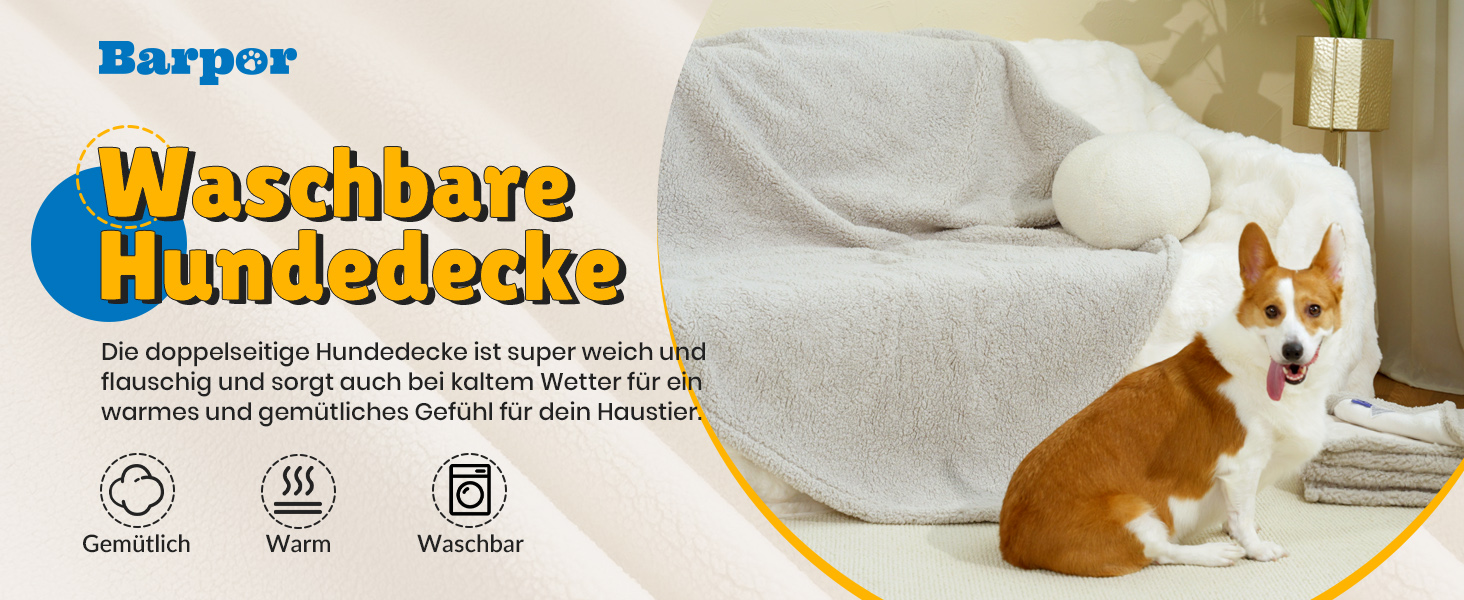 Водонепроникний килимок для собак, 152x127 см - двосторонній, м'який, теплий. Підходить для великих собак та котів. Захищає підлогу, ліжко, диван та автокрісло. Сірий.