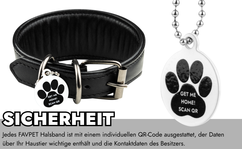 Стильне шкіряне нашийник для породистих собак (Вінтерхаунд, Віпет, Салукі) з QR-кодом, розмір M