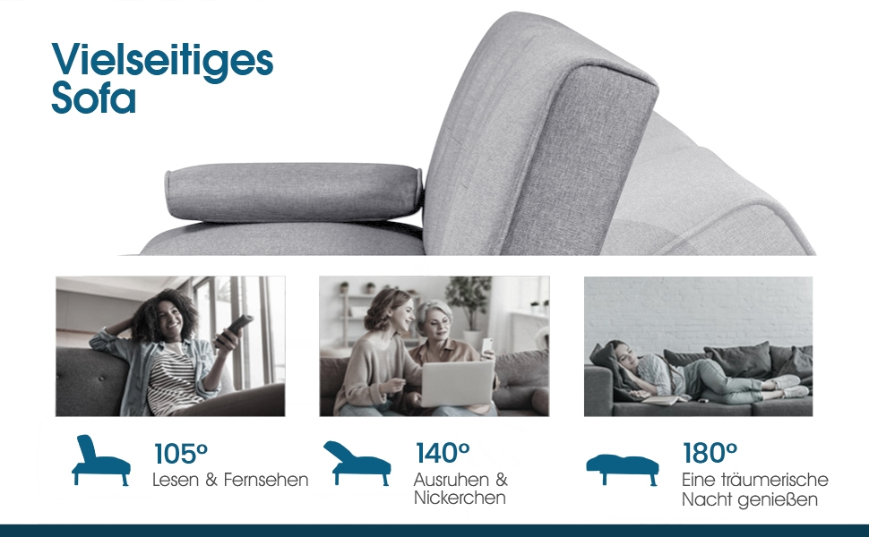 Yaheetech Folding Sleeper Sofa