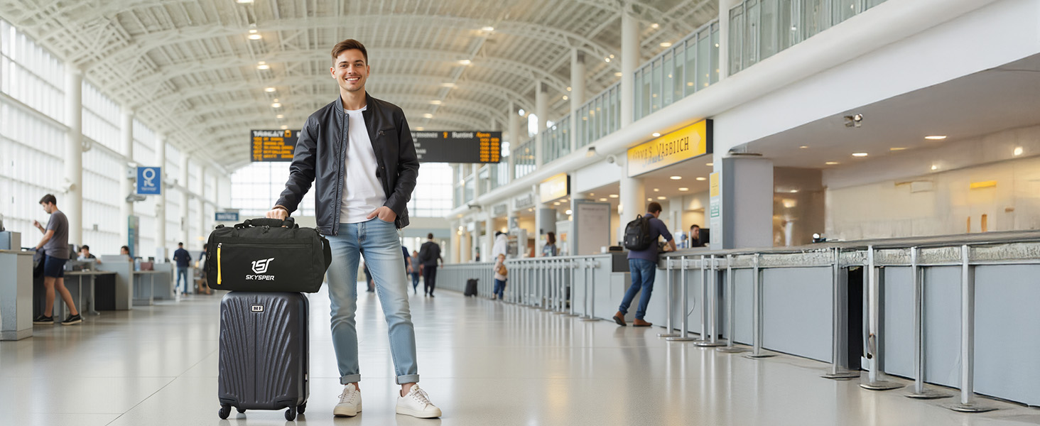 Дорожня спортивна сумка SKYSPER 30л для чоловіків і жінок, тренувальна, для подорожей, басейну, спортзалу