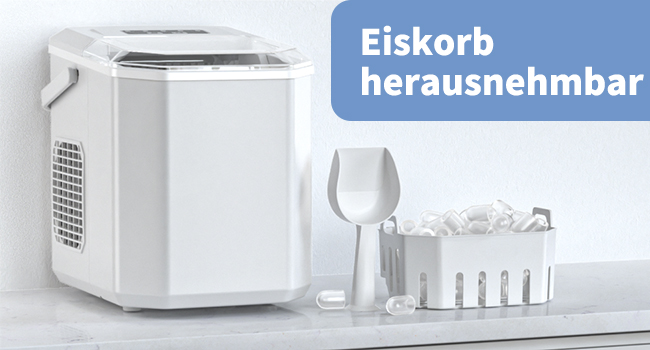 Професійний виробник льоду 12 кг/24 год. Ice Maker 1.5 л, швидкість виробництва 6-13 хв.