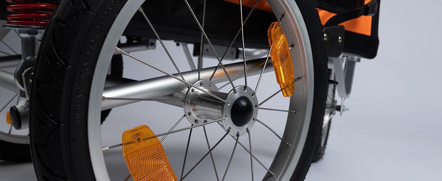 TrendPet DogBus S - Підвісний велосипедний причіп для собак з алюмінію, для малих та середніх собак