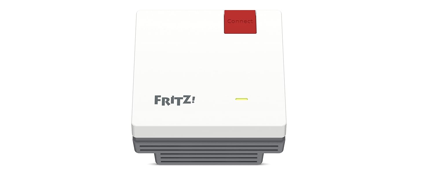 Повторювач Wi-Fi FRITZ!WLAN Mesh 600 - Mesh система, WLAN N до 600 Мбіт/с (2.4 ГГц), WPS, компактний, німецька версія