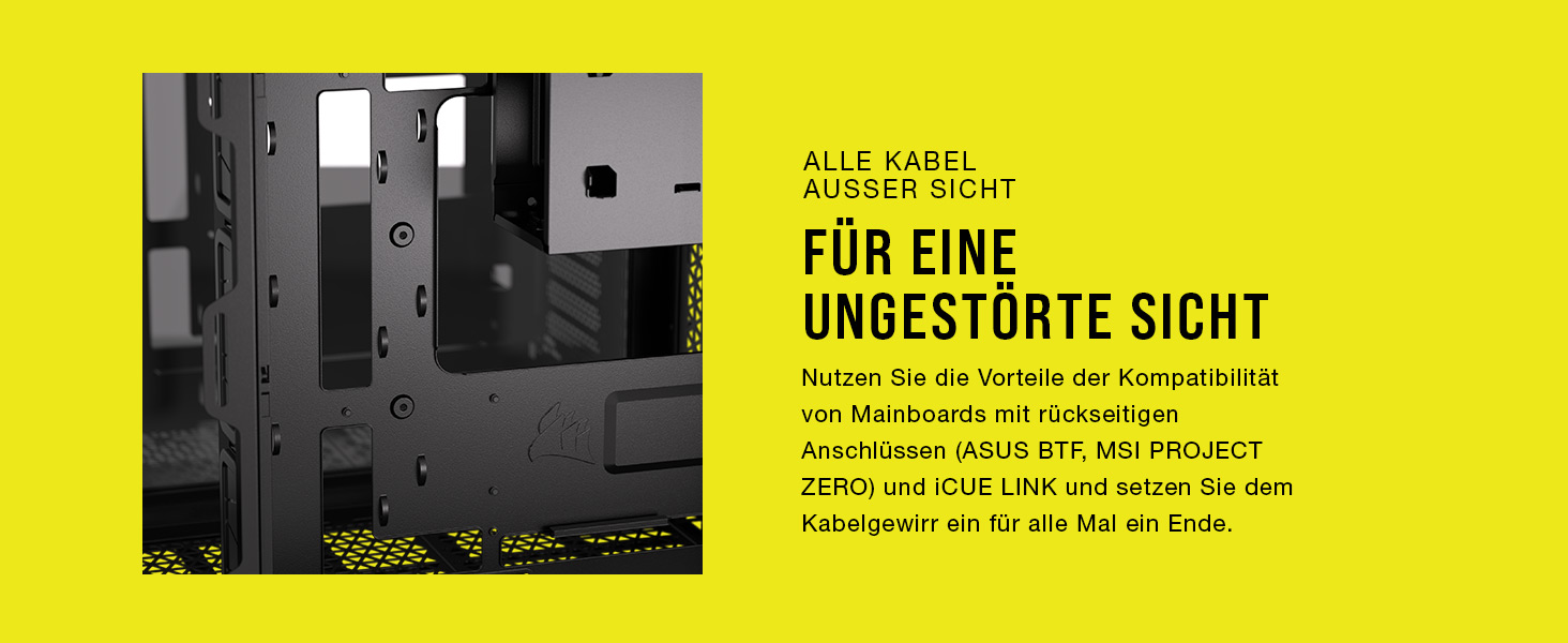 Корпус для ПК CORSAIR 2500D Airflow mATX: Чорний, 2-камерний, для водяного охолодження, сумісний з материнськими платами з реверсивним підключенням